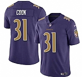 Men & Women & Youth Baltimore Ravens #31 Dalvin Cook Purple Color Rush Vapor Limited Football Stitched Jersey,baseball caps,new era cap wholesale,wholesale hats